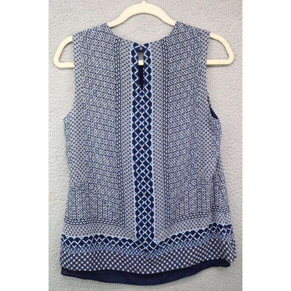 Rose & Olive Sleeveless Silky Tunic-Size Small-Flowy - Picture 7 of 10